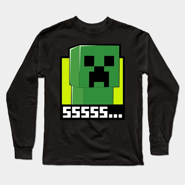 Creeper Long Sleeve T-Shirt by puffstuff